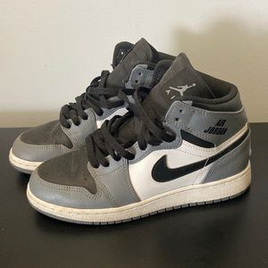 air jordan’s grey youth size 4.5